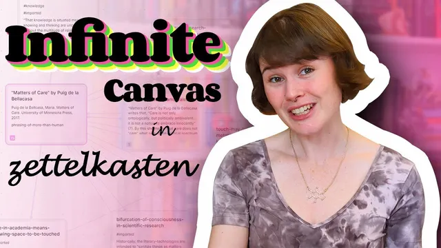 Obsidian Canvas vs Scrintal: how I use an infinite canvas in my zettelkasten thumbnail