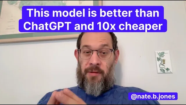 This model is better than ChatGPT and 10x cheaper thumbnail