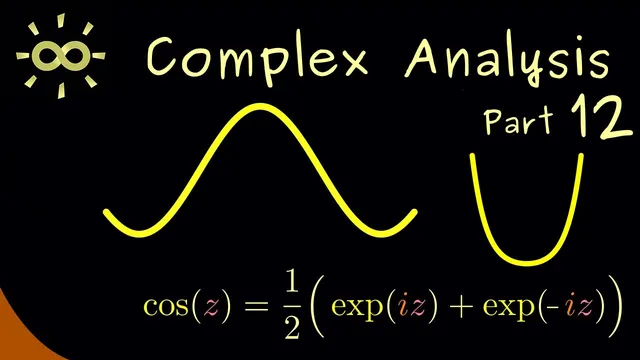 Complex Analysis 12 | Exp, Cos and Sin as Power Series [dark version] thumbnail