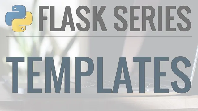 Python Flask Tutorial: Full-Featured Web App Part 2 - Templates thumbnail