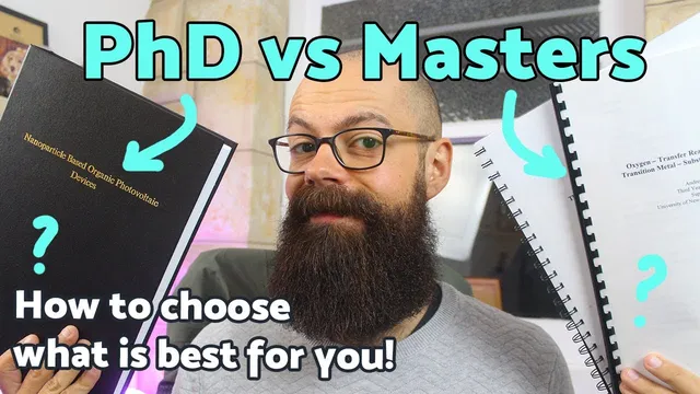 PhD vs Masters | What is best for YOU?! thumbnail