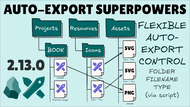 Obsidian Excalidraw 2.13: Complete Control Over Auto-Export Location & Type thumbnail