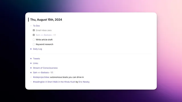 How to organize your daily notes thumbnail