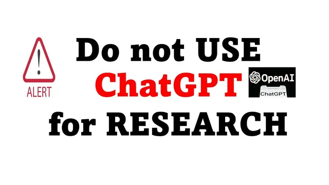 Why ChatGPT Should Not Be Used for Academic Research thumbnail