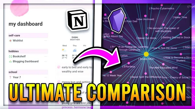 Why you need to QUIT Notion for Obsidian MD... (App Comparison for Note Taking and Productivity) thumbnail