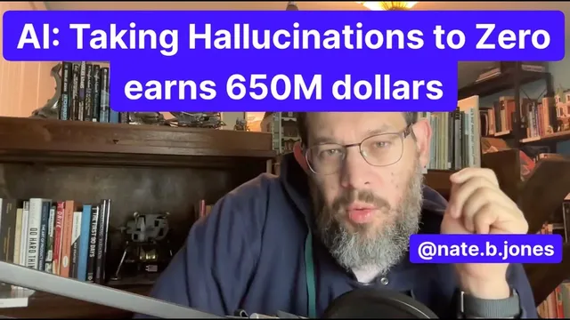 AI Case Study: Taking Hallucinations to Zero earns $650M Dollars thumbnail