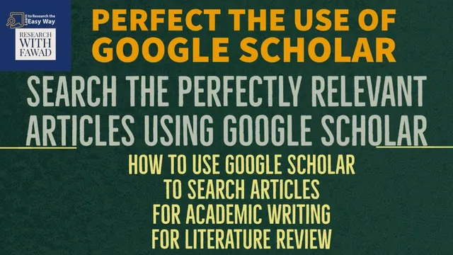 How to Find Research Paper? | Google Scholar Tips and Tricks thumbnail