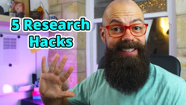 Research hacks for any field [My top 5] thumbnail