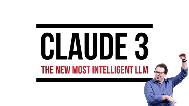 The New, Smartest AI: Claude 3 – Tested vs Gemini 1.5 + GPT-4 thumbnail