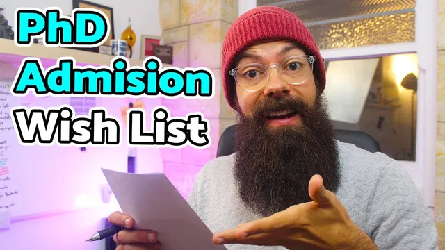 The REAL supervisor wish list for PhD Admissions thumbnail
