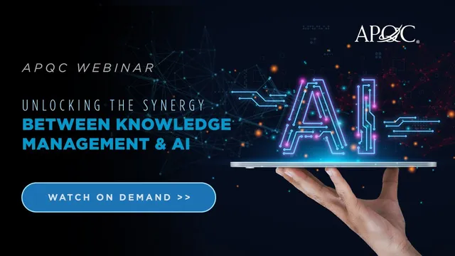Unlocking the Synergy Between Knowledge Management and AI thumbnail