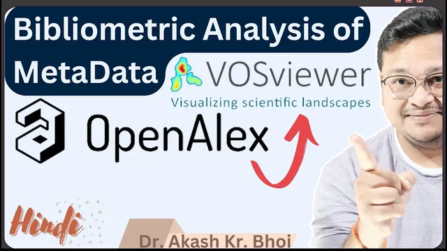Analyzing OpenAlex Data with VOSviewer || OpenAlex MetaData with VOSviewer || Bibliometric Analysis thumbnail