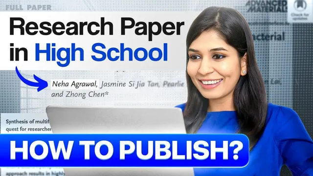 How to publish a research paper in high school (with AI tools) 🔥| Step-by-step process explained thumbnail