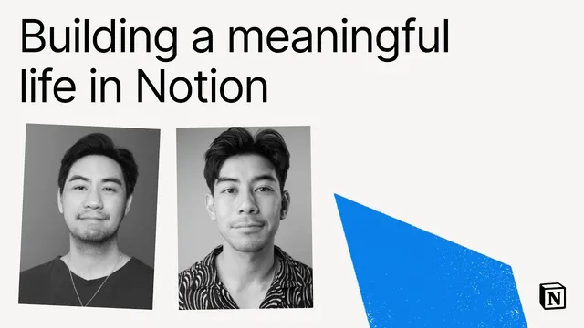 Make with Notion 2024: Building a meaningful life in Notion (Mike Kenny, Matty Kenny) thumbnail