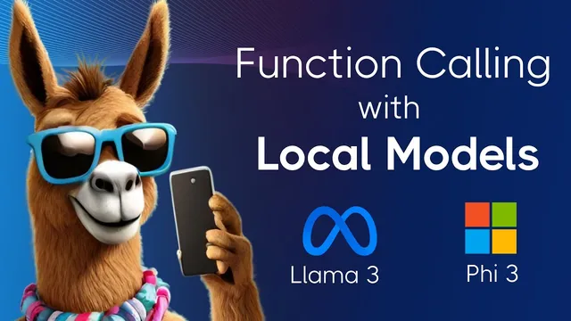 Function Calling with Local Models & LangChain - Ollama, Llama3 & Phi-3 thumbnail
