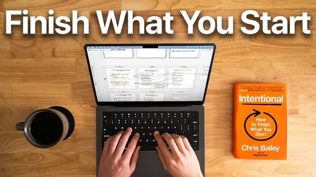 This Book Will Help You Finish What You Start (Intentional by Chris Bailey) thumbnail