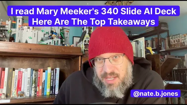I read Mary Meeker's 340 Slide AI Deck—Here Are the Top Takeaways thumbnail