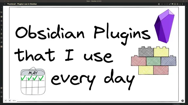 Obsidian Plugins that I use every day thumbnail