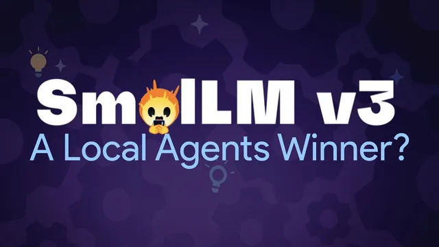 SmolLMv3 - A Small Reasoner with Tool Use. thumbnail