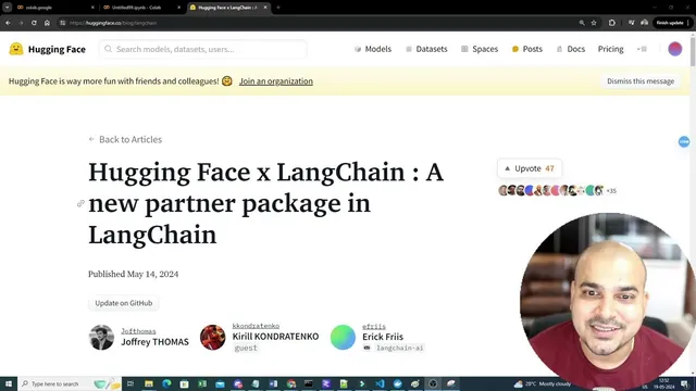 Hugging Face x LangChain:A new partner package in LangChain thumbnail