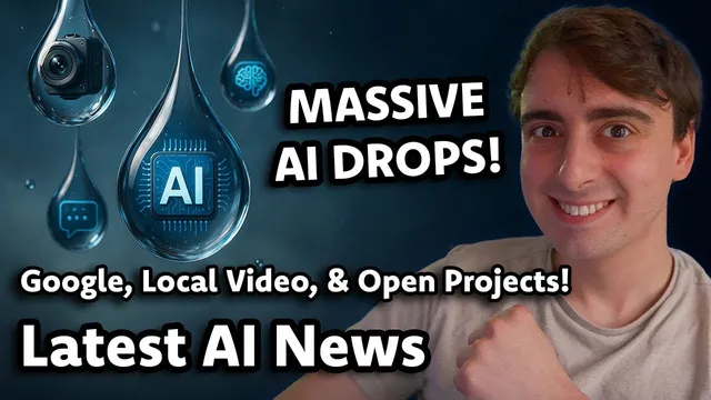 AI News Drops to Blow your Mind! Google 2.5 Pro, Hunyuan Custom, & More! thumbnail
