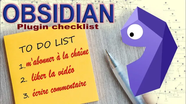 Ne perdez plus la moindre idée - avec Obsidian et le plugin checklist thumbnail