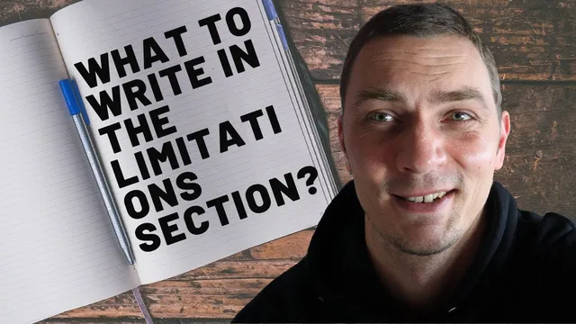 How to write research limitations section (and what NEVER to write there) thumbnail