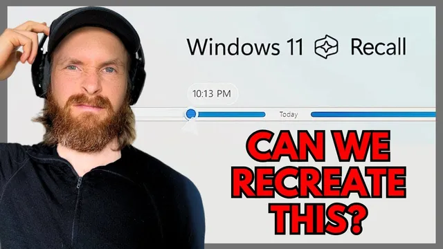 Create Your Own Microsoft Recall AI Feature with RAG? thumbnail