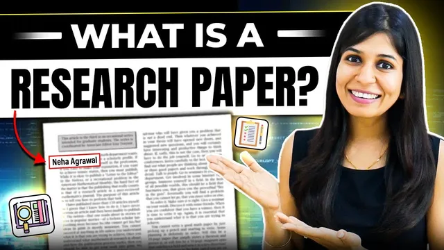 What is a research paper? 🔥 Explanation | Benefits | Opportunities 🤯 thumbnail