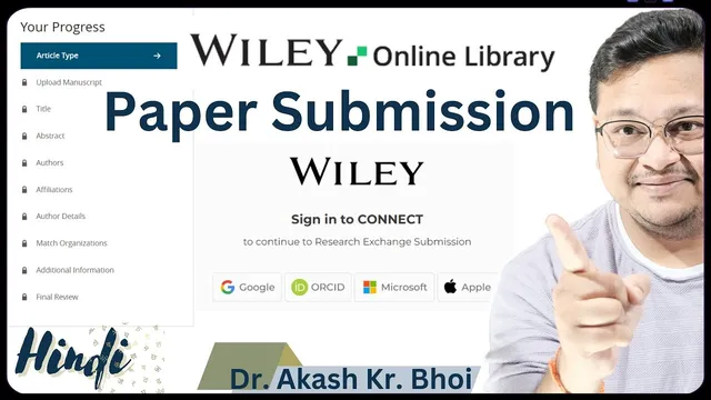 Paper Submission to Wiley Online Journal || Step by Step Submission Process to Wiley Journal thumbnail