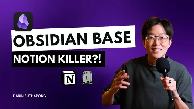 Obsidian Base: What is it and How to use it? thumbnail