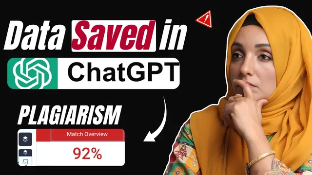 Stop Before You Upload ! Is ChatGPT Saving Your Research Files and Causing Plagiarism? thumbnail