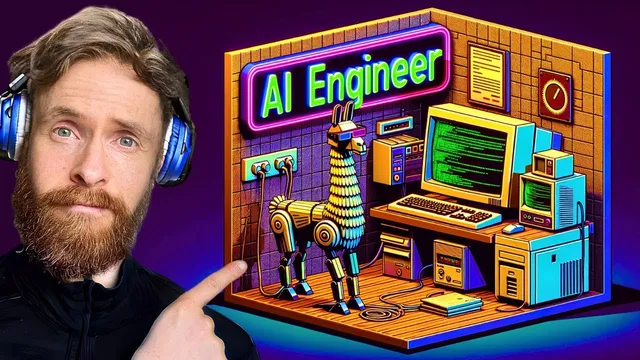 Learn AI Engineer Skills for Beginners: First Project - Chat with YouTube thumbnail