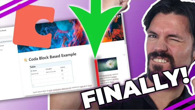 Coda.io finally has columns and workable subpages thumbnail