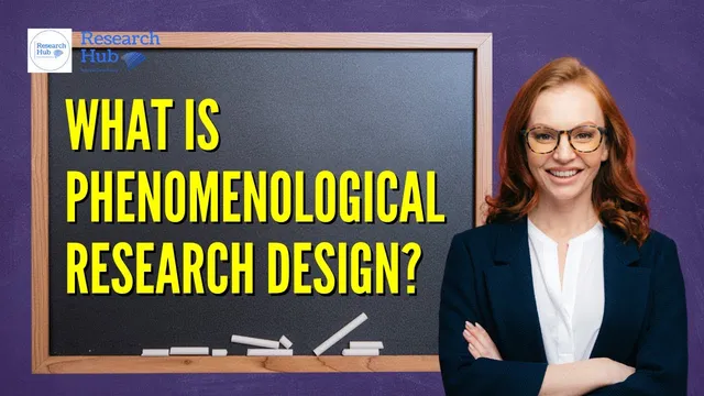 What is Phenomenological Research Design? - Free Course on Thesis Proposal Writing (See Links Below) thumbnail