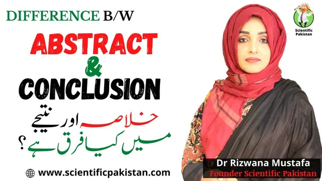 What Is The Difference Between Abstract And Conclusion of Paper I Dr Rizwana thumbnail