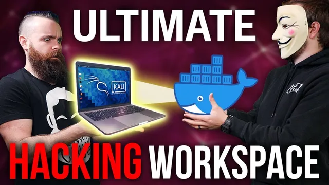 create the ULTIMATE hacking lab in 5min!! (Docker Containers STREAMING Kali Linux to your browser) thumbnail