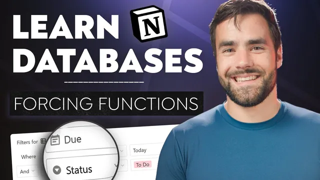 Notion Databases: Filters and Forcing Functions thumbnail