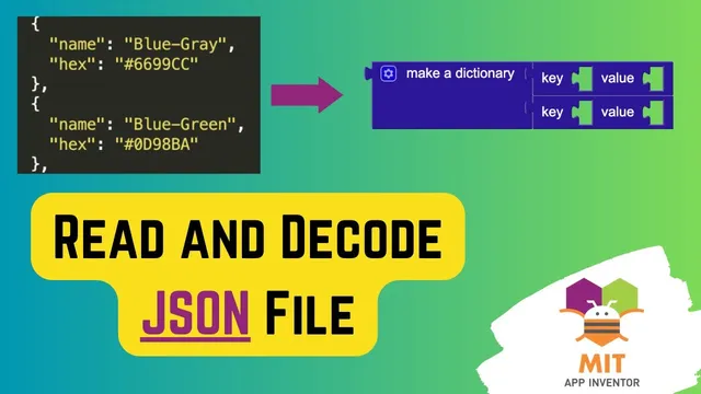 Read JSON in MIT App Inventor | How to Decode JSON File | MIT App Inventor File #json #appinventor thumbnail