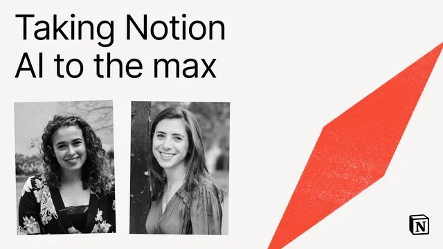 Make with Notion 2024: Taking Notion AI to the max (Michelle Hilzinger, Shir Yehoshua) thumbnail