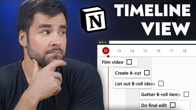 Notion's Timeline View (and 3 Other New Features!) thumbnail