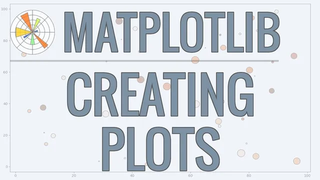 Matplotlib Tutorial (Part 1): Creating and Customizing Our First Plots thumbnail