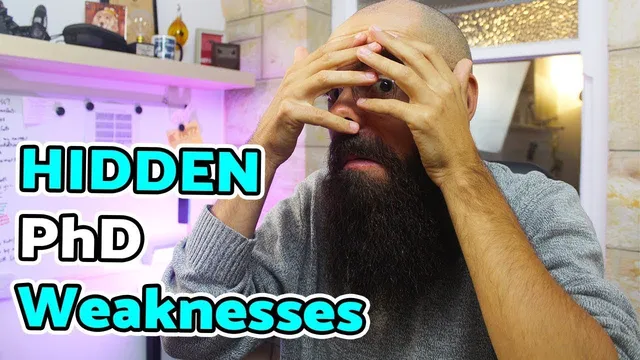 5 Hidden weak points in your PhD and Research thumbnail