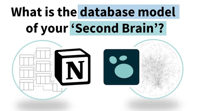 Logseq vs Notion | Understanding your 'Building a Second Brain' database thumbnail
