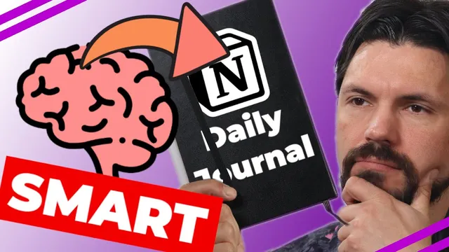 My smart daily journal workflow with Notion using Backlinks thumbnail
