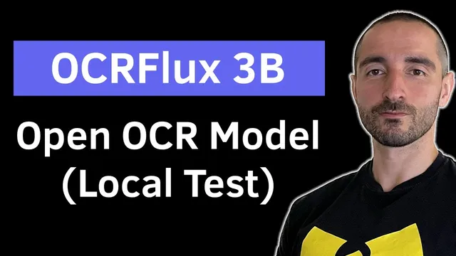 OCRFlux (3B) - Local OCR AI Model Test | Turn PDFs into Markdown thumbnail