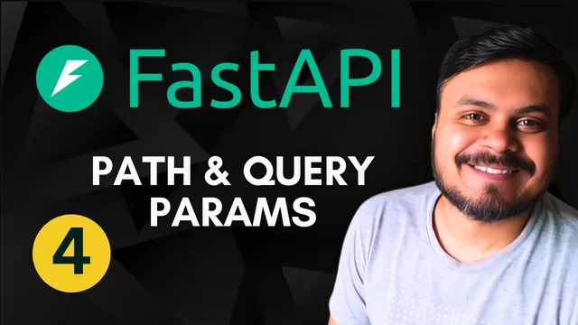 Path & Query Params in FastAPI | Video 4 | CampusX thumbnail