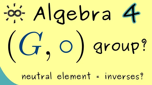 Algebra 4 | Groups thumbnail