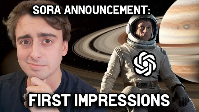 Open AI SORA is Public! | First Impressions & Thoughts thumbnail