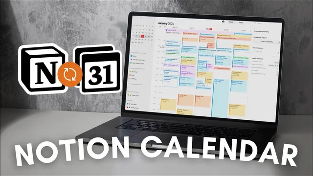 MASTER your schedule with Notion Calendar? | Full Guide (2024) thumbnail